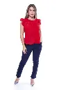 blusa de mujer-bagdad-rojo-extra large-tela rayon moteado-pantalon de vestir-azahara-azul navi.webp
