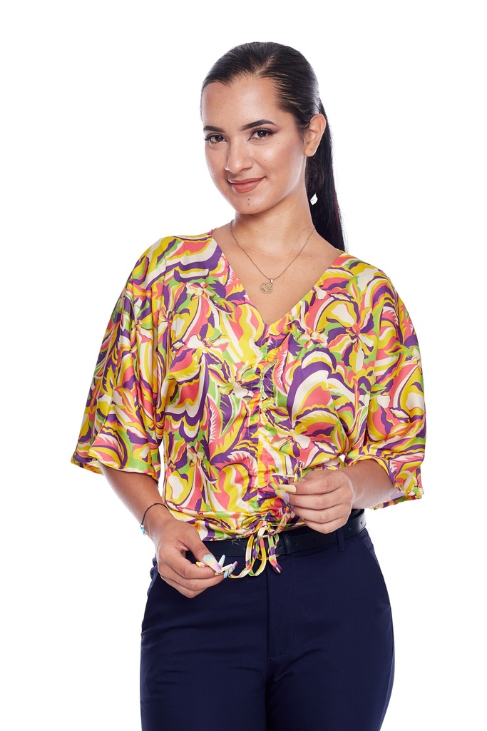 [100000004326] BLUSA ADALET (Amarillo, S)