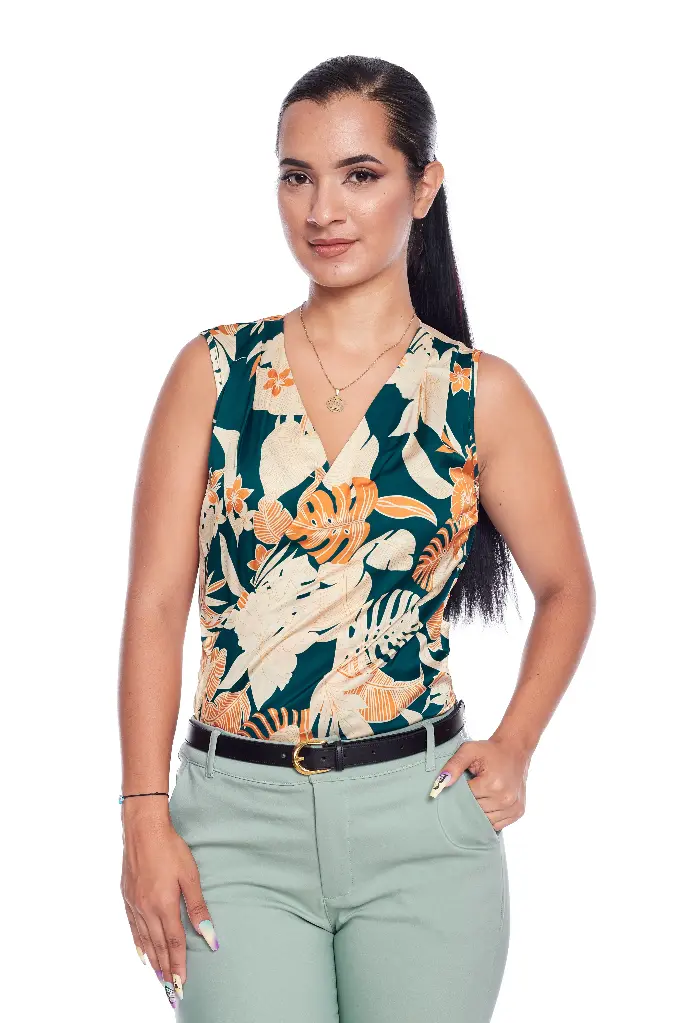 [100000004357] BLUSA KARINA (Verde, S)