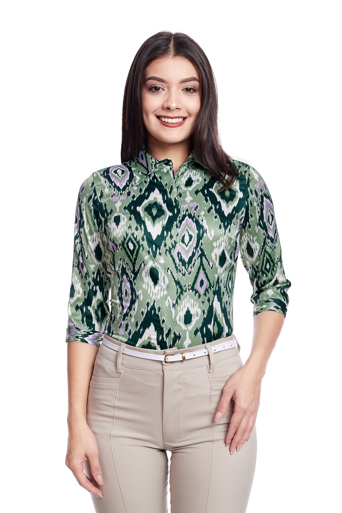 [100000005144] CAMISA ABIGAIL (Verde Botella, S)