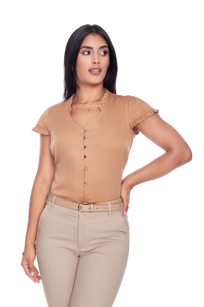 [100000004500] BLUSA SIMONE (Mostaza, S)