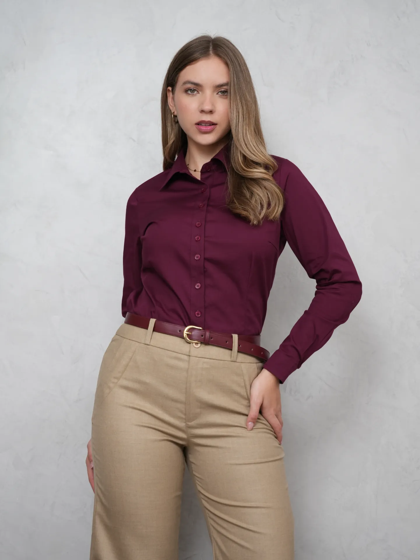 [100000006658] BLUSA CONSTANZA (Guinda, S)
